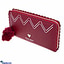 Shop in Sri Lanka for Ladies Travel Wallet - Zipper Clutch Bag With Coin Pocket - Women's Purse With Card Holders - Red