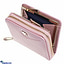 Shop in Sri Lanka for Ladies Mini Wallet - Short Zipper Clutch Bag With Coin Pocket - Women's Mini Purse - Light Pink