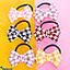 Shop in Sri Lanka for Baby Girl Hair Bands, Mixed Color Bow Hair Bands, Tiny Elastic Ponytail, Toddler Hair Accessories For Baby Girls, 6 Colors Bow Hair Bands In One Pack