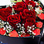 Shop in Sri Lanka for A Flame In Paradise 6 Red Rose Flower Arrangement