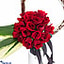 Shop in Sri Lanka for Twig Ring Roses- Mix Of Red Roses