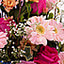 Shop in Sri Lanka for Crystal Streams- Mix Of Lisianthus, Chrysanthemums, Pink Roses, Gerberas