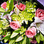 Shop in Sri Lanka for Rays Of Life Bouquet Arranged With Pink Roses, Lilies And Chrysanthemums