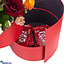 Shop in Sri Lanka for Party Punch, Red Rose, Chrysanthemum, Geberas Bouquet With Kit Kat Chocolates