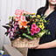 Shop in Sri Lanka for Divine Basket Of Roses And Lilies
