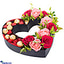 Shop in Sri Lanka for I'm Always Open For You, Arrangement With 9 Roses, 8 Ferrero Rocher, 5 Java Heart Shaped Chocolates