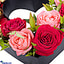 Shop in Sri Lanka for I'm Always Open For You, Arrangement With 9 Roses, 8 Ferrero Rocher, 5 Java Heart Shaped Chocolates