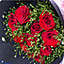 Shop in Sri Lanka for Let's Stay Together 12 Red Roses Bunch With P.G Martin Wallet