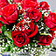 Shop in Sri Lanka for 'amour Vase' 25 Red Roses In A Glass Vase