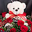 Shop in Sri Lanka for Sweetheart Teddy Rose Bouquet