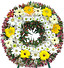Shop in Sri Lanka for Funeral Wreath - A With Stand