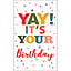 Shop in Sri Lanka for Yay It's Your Birthday Greeting Card