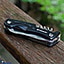 Shop in Sri Lanka for 6 In 1 Multifunctional Knife | Swiss Army Knife | Camping Knife | Multi- Tool Knife For Travelers Black