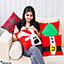Shop in Sri Lanka for Reindeer Christmas Cushion, Decorative Christmas Pillow, Christmas Pillow Covers, Super Soft Christmas Cushions For Living Room.
