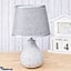 Shop in Sri Lanka for Tear Trop Bottom Ceramic Table Lamp For Living Room Home Décor, LED Bulb Vintage Bedside Lamp 48265- 3