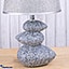 Shop in Sri Lanka for Ceramic Table Lamp For Living Room Home Décor, LED Bulb Vintage Bedside Lamp 48265- 2