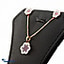 Shop in Sri Lanka for Pink Gold Pendant With Earing Set