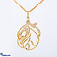 Shop in Sri Lanka for Mallika hemachandra 22kt gold pendant set with cubic zirconia.(p2109/1)