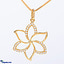 Shop in Sri Lanka for Mallika hemachandra 22kt gold pendant set with cubic zirconia.(p1966/1)