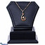 Shop in Sri Lanka for Mallika hemachandra 22kt gold pendant set with cubic zirconia-(p2090/1)