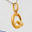Shop in Sri Lanka for Mallika Hemachandra 22kt Gold Letter Pendant (P120) 