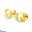 Shop in Sri Lanka for Swarnamahal 22kt Yellow Gold Ear Stud With Swarovski Zirconia- ES1029