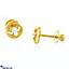 Shop in Sri Lanka for Swarnamahal 22kt Yellow Gold Ear Stud  With Swarovski Zirconia- ES1076