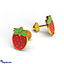 Shop in Sri Lanka for Twinkle Jewels Strawberry Earrings- 18KT Solid Gold TJ020