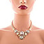 Shop in Sri Lanka for White Stone Jewelry Set ( Necklace And Earrings Set)