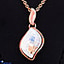 Shop in Sri Lanka for White Crystal Pendant With Necklace