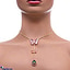 Shop in Sri Lanka for Butterfly Pendant Necklace For Women Embellished With Crystals