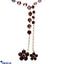 Shop in Sri Lanka for Necklace For Women Embellished With Red Crystals From Swarovski Elemants