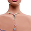 Shop in Sri Lanka for Necklace For Women Embellished With White Crystals From Swarovski Elemants