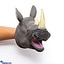 Shop in Sri Lanka for Rhino Head Gloves Soft Natural Latex Rubber Animal Hand Puppet Set For Kids Role Play