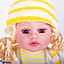 Shop in Sri Lanka for 18 Inches Vinyl Doll With Crochet Hat