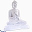 Shop in Sri Lanka for 'dharmachakra Mudra' Buddha Statue - White (18 Inch)