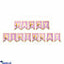 Shop in Sri Lanka for Happy Birthday Banner For Party Decorations, Swallowtail Flag Happy Birthday Sign, Gold Happy Birthday Banner (pink)