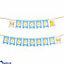 Shop in Sri Lanka for Happy Birthday Banner For Party Decorations, Swallowtail Flag Happy Birthday Sign, Gold Happy Birthday Banner (blue)