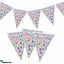 Shop in Sri Lanka for 7 In 1 Pink Birthday Decorations With Birthday Flags, 6 Hats, Plates , Napkins, Blow Outs Whistles And Table Cloth - AJ0614