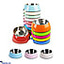 Shop in Sri Lanka for Colorful Pet Bowl Stainless Steel Safeguard Neck Puppy Dog Food Water Feeding Colourful Utensil Feeder 1 Piece - Small