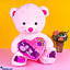 Shop in Sri Lanka for 'I Love U' Huggable Pink Teddy Bear