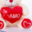 Shop in Sri Lanka for Heartfelt Teddy - 1.3 Ft Teddy With Red Hearts