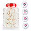 Shop in Sri Lanka for Table Tennis Balls (60 Ping Pong Balls) Container White And Orange