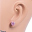 Shop in Sri Lanka for Stone 'N' String Cubic Zirconia Heart- Shaped Ear Stud With Pendant