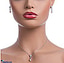 Shop in Sri Lanka for Stone 'N' String Cubic Zirconia Jewellery Set With Ear Studs And Necklace
