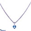Shop in Sri Lanka for Austrian Crystal Pendant (blue Heart) - Stone N String