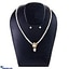 Shop in Sri Lanka for STONE N STRING FRESH WATER PEARL NECKLACE SET - E04333 AND D0074