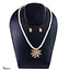 Shop in Sri Lanka for STONE N STRING CRYSTAL SHELL PEARL NECKLACE SET - E04335