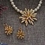 Shop in Sri Lanka for STONE N STRING CRYSTAL SHELL PEARL NECKLACE SET - E04335