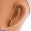 Shop in Sri Lanka for Vogue 22k gold ear stud set with 12 (c/Z) rounds